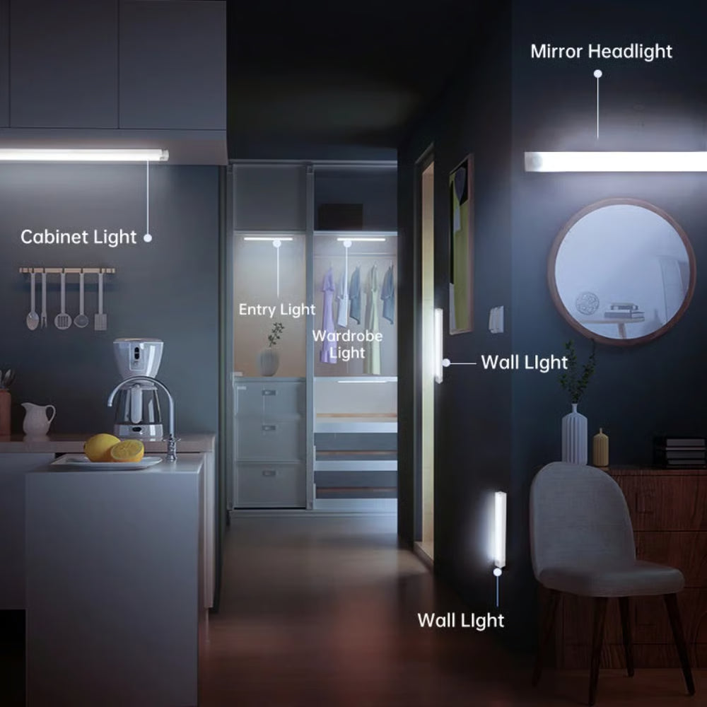🔥LAST DAY SALE 49% OFF - 💡 Punch-free Smart Sensor Magnetic Rechargeable LED Lights Secondary image