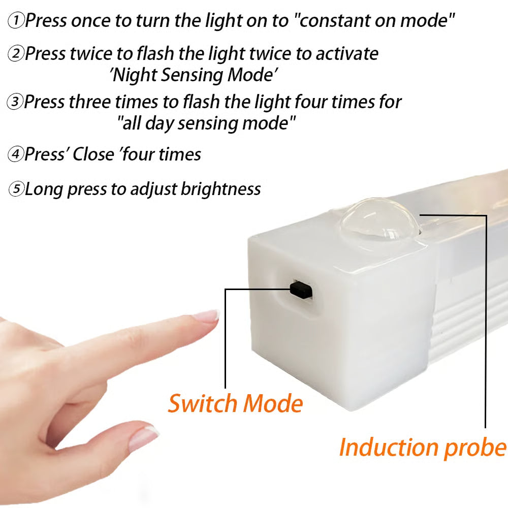 🔥LAST DAY SALE 49% OFF - 💡 Punch-free Smart Sensor Magnetic Rechargeable LED Lights