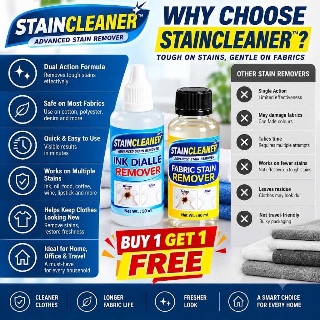 ✨ STAINCLEANER™ Advanced Stain Remover
