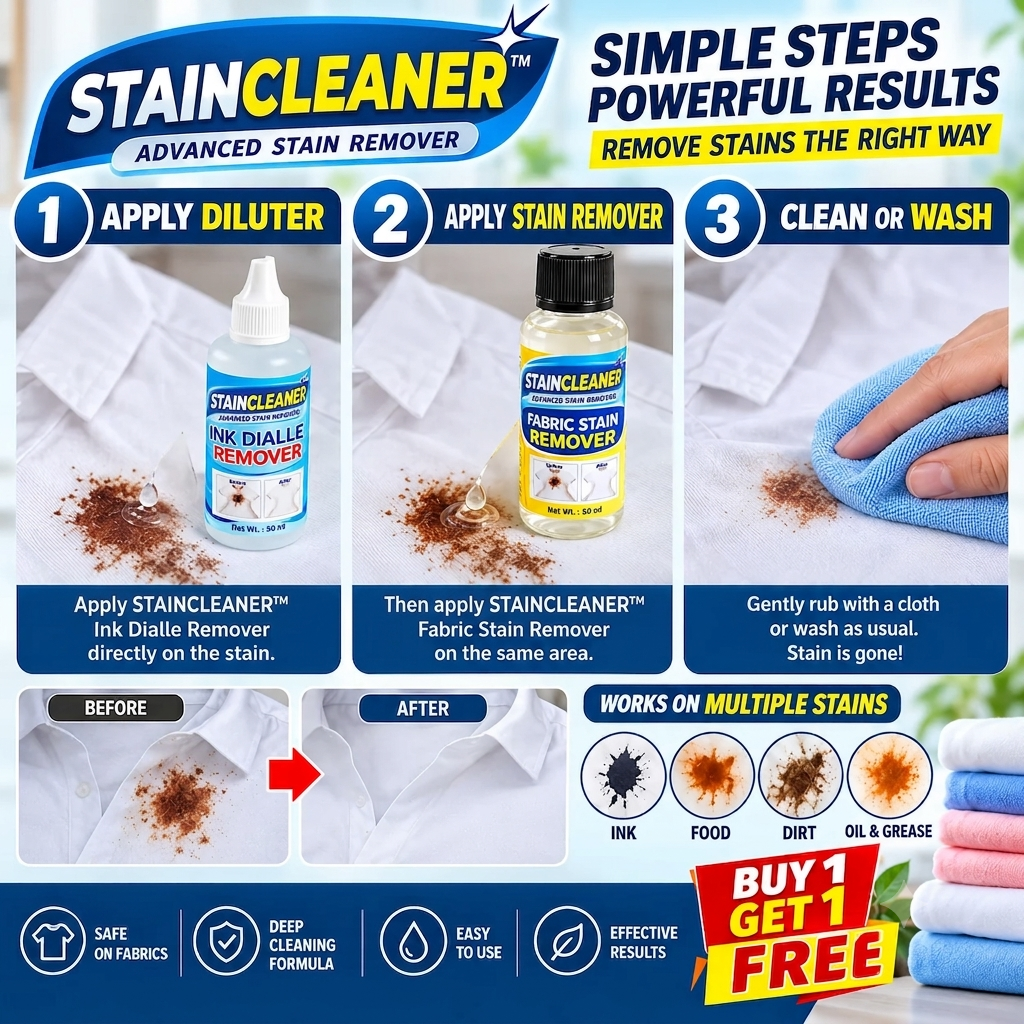 ✨ STAINCLEANER™ Advanced Stain Remover