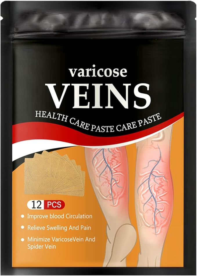Varicose Veins Sticker for Legs, Against Spider Veins Patch(PACK 2) Main image