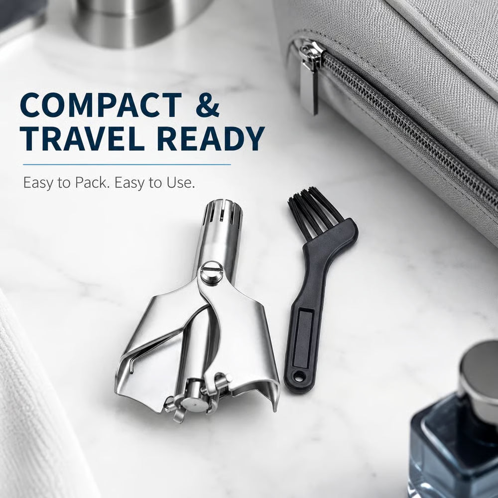 🔥LAST DAY SALE 49% OFF-✂️ Manual Nose Hair Trimmer – Precision Grooming. No Battery Needed.