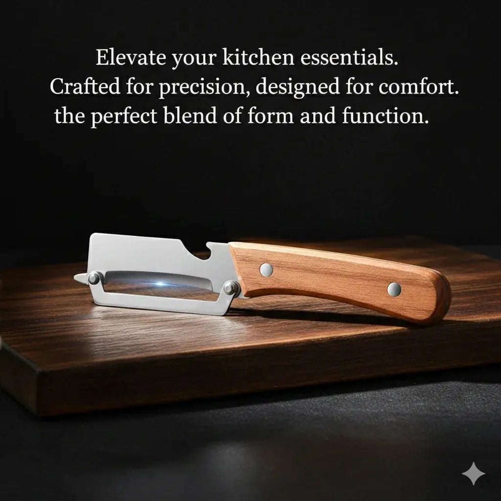 🔪 All-in-One Stainless Steel Peeler 🔥 Razor-Sharp Blade with Bottle Opener 🍎 50K+ SOLD! 🏆 Secondary image