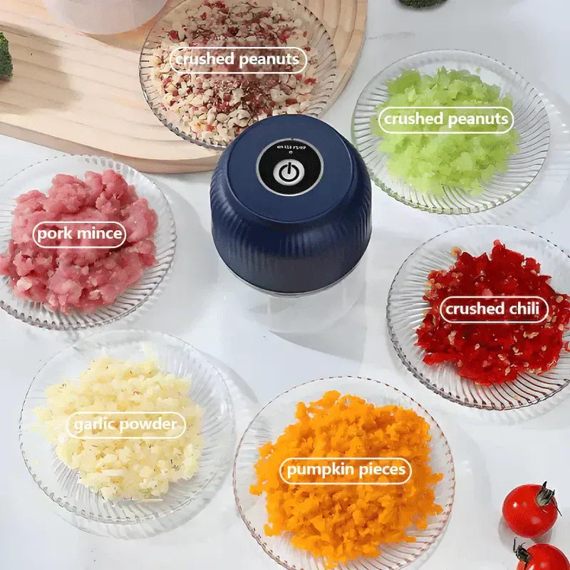 🧄 50% OFF! ⚡ Cordless Mini Electric Garlic Chopper – Powerful & Efficient, Easy to Clean & Perfect for the Kitchen 🔪 Secondary image