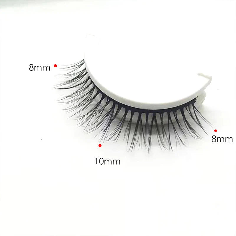 Reusable adhesive false lashes Secondary image